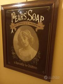 Quadro pubblicità Pears Soap vintage