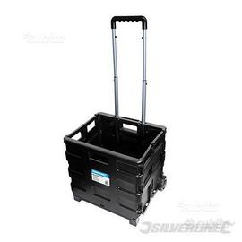 Carrello pieghevole a scatola resistenza 25 kg