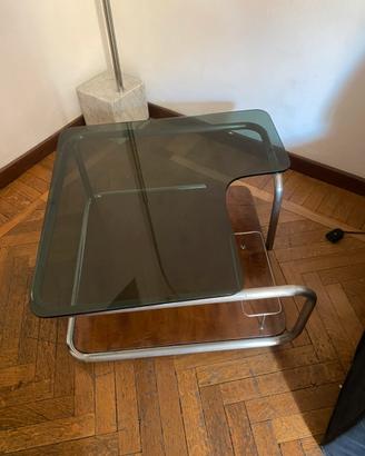 Tavolino anni 70 con portabottiglie