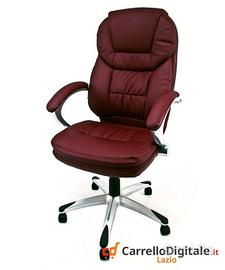 POLTRONA DA UFFICIO PRESIDENZIALE MODELLO ROGER