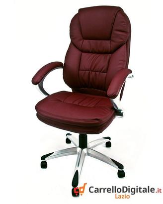POLTRONA DA UFFICIO PRESIDENZIALE MODELLO ROGER
