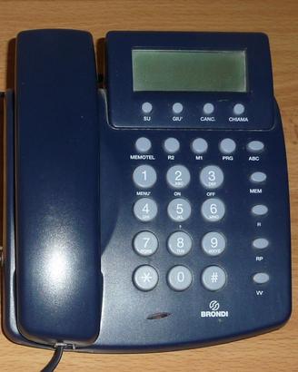 Telefono multifunzione BRONDI SAMPLUS blu