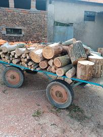 legna secca pronta da bruciare