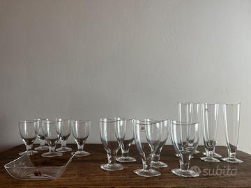 Set bicchieri Carlo Moretti, Murano, ‘90