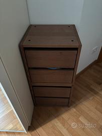 Cassettiera legno ikea