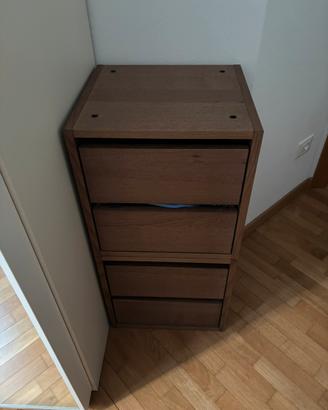 Cassettiera legno ikea