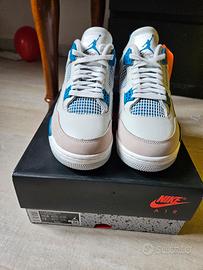 jordan 4 nike n 44.5 abbasso per errore di taglia