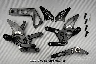 Pedane arretrate YAMAHA YZF R1 / R1M 2015 - 2025