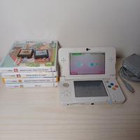 nintendo new 3ds bianca e 6 giochi 3ds e ds