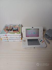 nintendo new 3ds bianca e 6 giochi 3ds e ds