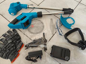 Decespugliatore a Batteria 21V – Tagliaerba 500W 