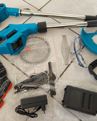 Decespugliatore a Batteria 21V – Tagliaerba 500W 