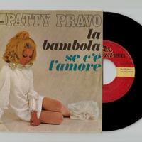 Patty Pravo: LA BAMBOLA - vinile 45 giri vintage