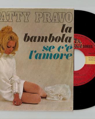 Patty Pravo: LA BAMBOLA - vinile 45 giri vintage