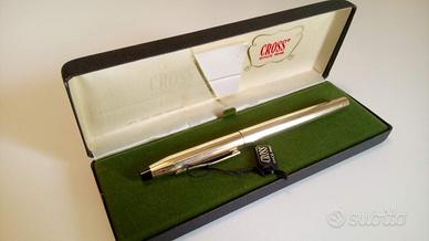 Penna vintage Cross placcata oro