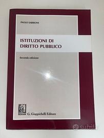 Istituzioni di diritto pubblico, Sabbioni