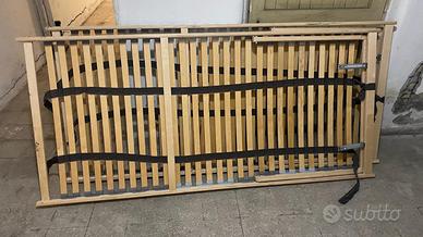 Base letto ikea a doghe matrimoniale 160x200