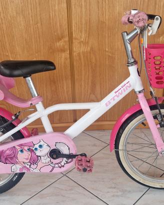 bici bambina 14 pollici