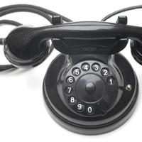 Telefono vintage a disco SAFNAT