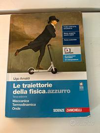 Libro le traiettorie della fisica azzurro