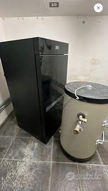 Caldaia a Pellet Moretti Design Tecnika Turbo Glas