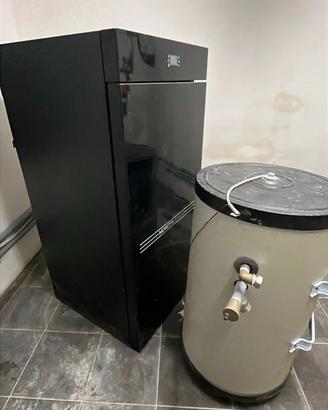Caldaia a Pellet Moretti Design Tecnika Turbo Glas