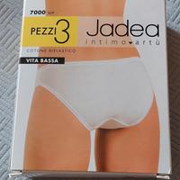 Set da 3 Slip Jadea Cotone Biaelastico Vita bassa