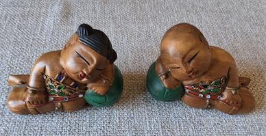 sculture legno thailandesi