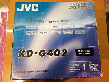 Stereo Auto JVC KD G402