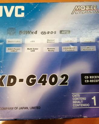 Stereo Auto JVC KD G402