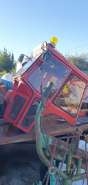 Cabina per tratt. , Gru Manghi 25 Q.li , Muletto