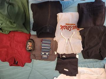 vari tipi di felpe cinta tuta pantaloni tutto 50eu