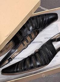 slingback nere linea comfort 