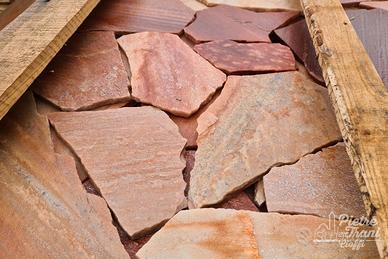 Quarzite Rosa Rivestimento sp. mm. 8-15 (10 Mq.)