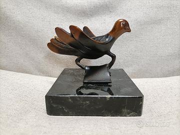 scultura bronzo Colomba  Rita Sallè anni '60