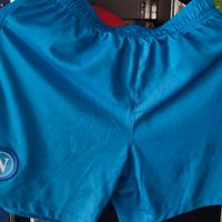 0972NN-Pantaloncino Calcio Napoli Armani Bambino