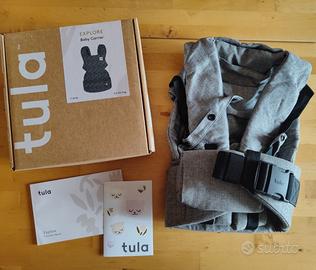 Tula Linen Explore marsupio neonati - Nuovo