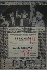 Fred Buscaglione Fatima Robin's spartito PERCHE' e