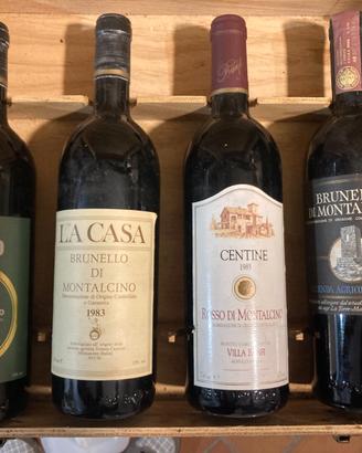 Cassa Banfi Brunello di Montalcino set da 4 botti