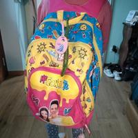 Zaino scuola elementare Me contro Te luci Led