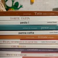 11 LIBRI DI CUCINA   ed. BIBLIOTHECA CULINARIA