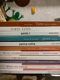 11 LIBRI DI CUCINA   ed. BIBLIOTHECA CULINARIA