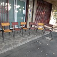 6 sedie vintage 
