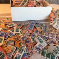 Francobolli lotto di 5 mila pezzi