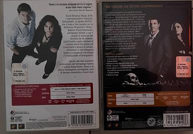 Lotto stock 12 dvd bones stagione uno, due