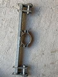 Braccetti tirafili e distanziatori per frutteto