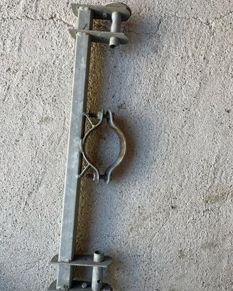 Braccetti tirafili e distanziatori per frutteto
