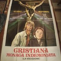 Manifesto 4F Cristiana monaca indemoniata