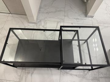 Tavolino in vetro IKEA
