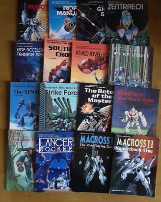 Robotech (role-playing game) - 1988 (leggere bene)